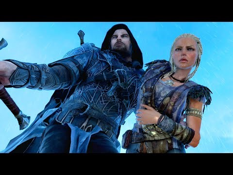 All Talion And Lithariel Flirting Scenes (Full Story) - Shadow Of Mordor