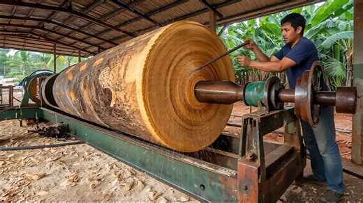 Giant Log to Stunning Christmas Decor Epic DIY Transformation | Wood Craft