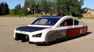 17K views · 226 reactions | This solar-powered car built by a team of Calgary engineering students came first place in its category at an international racing competition. Read more: www.cbc.ca/1.5206165 | CBC Calgary | Facebook