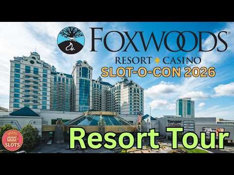 Foxwoods Casino Full Walkthrough Tour | Casinos, Shops, Food & More - Slot-O-Con 2026 Travel Vlog