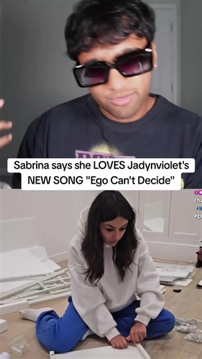 Sabrina says she LOVES Jadynviolet's NEW SONG