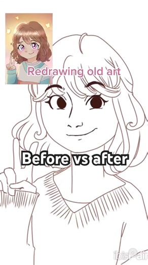 Art Redraw #redraw #art #speedpaint #drawing #improvement