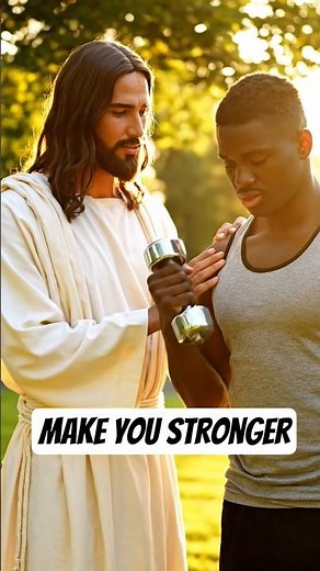 Jesus gives us strength to battle tough situations #motivation #jesuschrist #strength #jesus