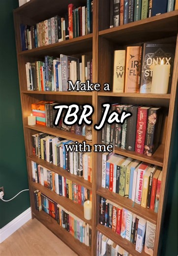 Slow Sundays were made for making TBR jars. There are so many more books to add to this. I really need to go through my shelves and organise 🙈 #BookTok #BookishThings #Books #TBRList #Reading
