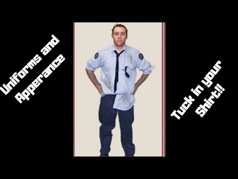 Security Industry: Uniforms and Appearance