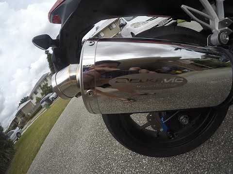 Slip-On Exhaust Install Honda CBR500R