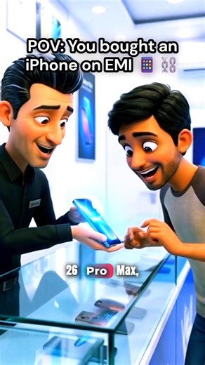 POV: You bought an iPhone on EMI 📱⛓️