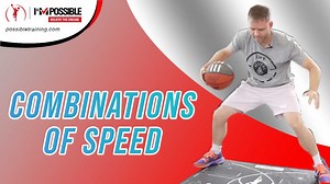 Micah Lancaster shows players how to train with combinations of speed for a better understanding of pace. This incredible concept can be applied to any basketball move or drill to master the body within skill enhancement. | I'm Possible Training