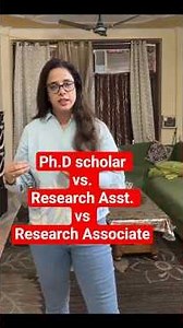 What is the Difference Between a Research Associate & Research Assistant? #shorts #shortsfeed