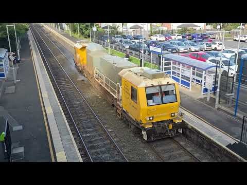 NIR 3000 Class DMU 3015 + MPV No.11 on Waterjetting / Sandite duty at Whiteabbey. 29/9/25