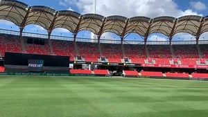 T-2 Days until the 1st T20I v Australia! 🏟: Metricon Stadium 📅: 5th Oct ⏰️: 4:10/3:10 A.M. EC/JA #WIvAUS #MenInMaroon | Windies Cricket