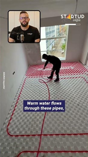 This is how PROS install floor heating 🔥