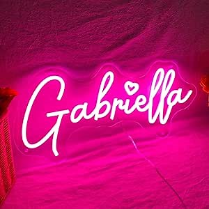 Custom Neon Signs for Wall Decor, LED Neon Lights Signs Gifts Customizable, Personalized Neon Name Sign Gifts for Room Home Decor Valentine's Day Wedding Birthday Party Neon Signs