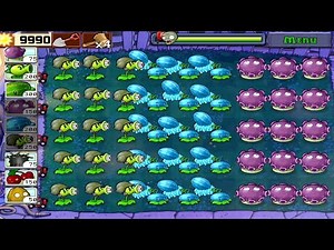 Plant VS Zombie | 3 of the most powerful Plants Vs All Zombies | Survival: Night Full HD gameplay