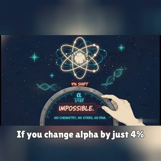 How 1/137 Holds the Universe Together | The Fine-Structure Constant (α) Explained