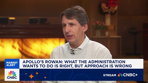 Watch CNBC's full interview with Apollo Global CEO Marc Rowan