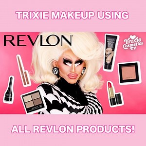 415K views · 10K reactions | I'm attempting to do my makeup using a full face of Revlon products! ✨ | Trixie Mattel | Facebook