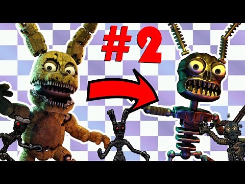 MORE ENDOSKELETONS of Five Nights at Freddy's - Part 2!!