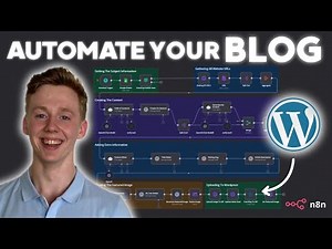 AUTOMATE Your Blog from Start to Finish with AI & n8n (Free Workflow!)