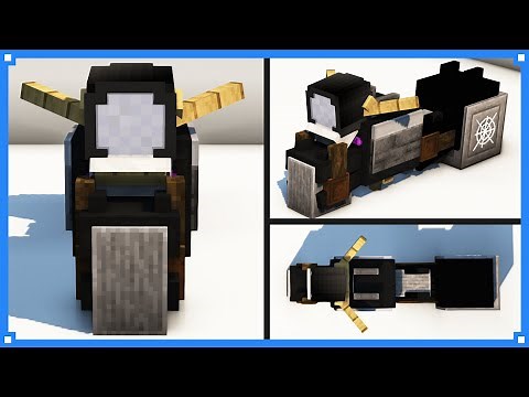 Motorcycle 🏍️ Build in Minecraft