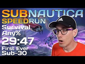 THE SUBNAUTICA SPEEDRUN WORLD RECORD IS INSANE -- Reaction