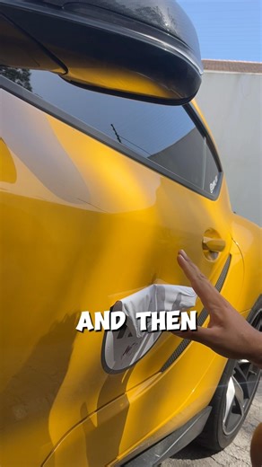 Vinyl Sticker Removal MK5 Supra #detailing #capetown #supra