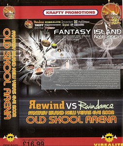 Various - Rewind vs Raindance - Fantasy Island New Years Eve 2002 - Old Skool Arena
