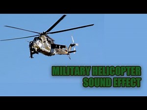 Military Helicopter Sound Effect 🚁 Military Chopper Sounds