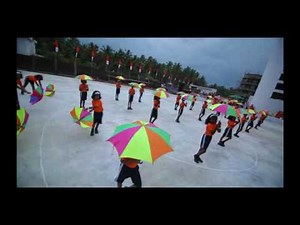 RRIS Sports day Umbrella Dance
