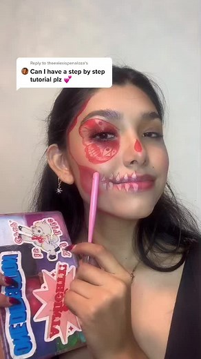 Reply to @theealexispenaloza 💀❤️ #makeup #harrystyles #loveontour #harryween #creativemakeup #hslot#harrystylestiktok #onedirection