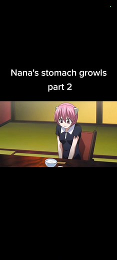 Nana's stomach growls again - Elfen Lied episode 10