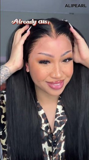 Seamless blend, effortless beauty!🔥 Try Alipearl Widow's Peak M Hairline for the ultra natural look!