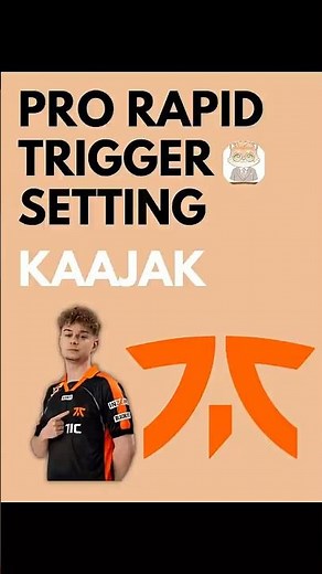 kaajak rapid trigger setting #prosettings #valorant