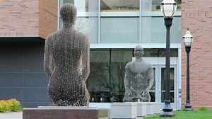 These sculptures combine interactive art and quantum science