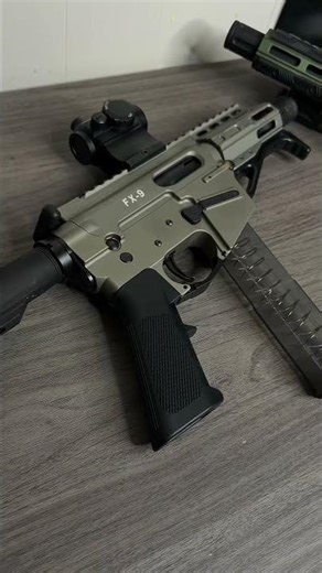 Fx9 shooting pov 🎯 #airsoft #edc #arp #fx9 #rangeday #urt #fdesociety #pcc #9mm