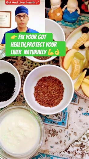Natural Foods That Heal Your Gut & Support Liver Health💪#viral #shortvideo #ytshorts #drsethi #yt