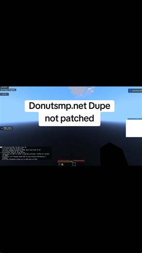 DonutSMP Dupe Method - Working Not Patched
