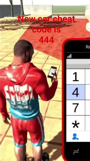 the new car cheat code is 444 #automobile #cheatcode #indianbikedriving3d #gaming