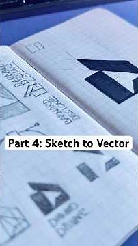 Designing my own logo. Part 4: Sketch to Vector