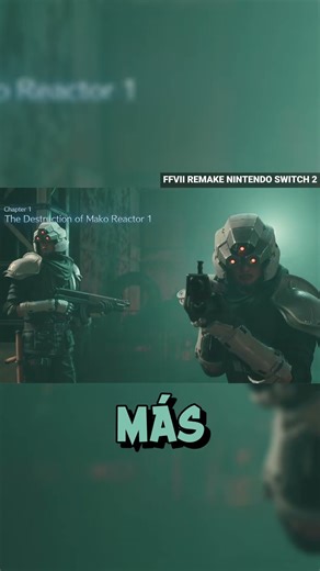 FFVII REMAKE es el mejor juego visualmente del Switch 2 #switch2 #squareenix #ffvii #ffⅶremake