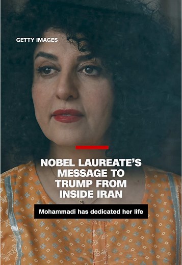 Narges Mohammadi's Message to President Trump from Iran