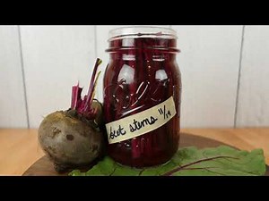 Beet Stems Pickled Recipe | Roaring Spork