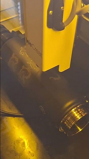 WeCreat Vision Laser Engraver: DIY Chicken Tumbler Full Wrap