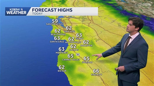 January 21 KSBW weather forecast