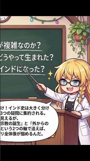 【ゆっくり解説】インドの歴史の全体像が6分の漫画でわかる！カースト・仏教・ムガル帝国…複雑な流れをスッキリ整理【世界史・歴史】#shorts