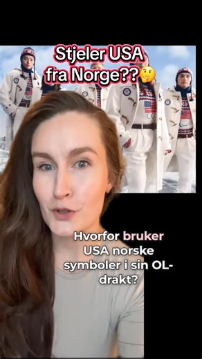 Nora Steenberg | Mariusmønsteret og Selburosen er erkenorskt, mener mange. Men hva gjør de da på de amerikanske utøvernes OL-klær? 🤔 Og hvorfor sier... | Instagram