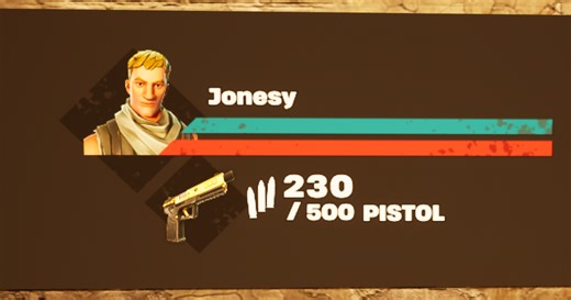 HUD personalizado de TWDU: vida y objeto seleccionado en Unreal Editor para Fortnite  | Fortnite Documentación | Epic Developer Community