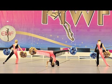 Majorettes *LUCKY DANCE* - Trio Pom - XX European Majorette Championship - Monza 2025