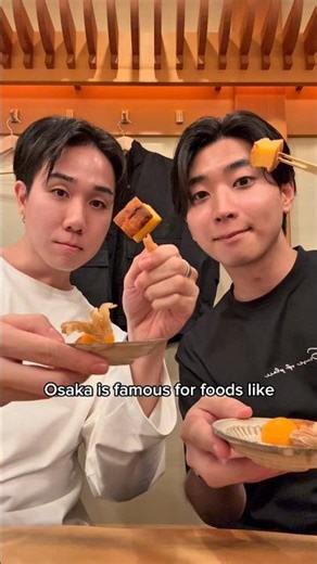 Must try omakase sushi in Osaka #sushi #osaka #reels