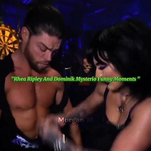 Rhea Ripley And Dominik Mysterio | Mami 🥰 #rhearipley​ #wwe​ #edit #dominikmysterio #shorts